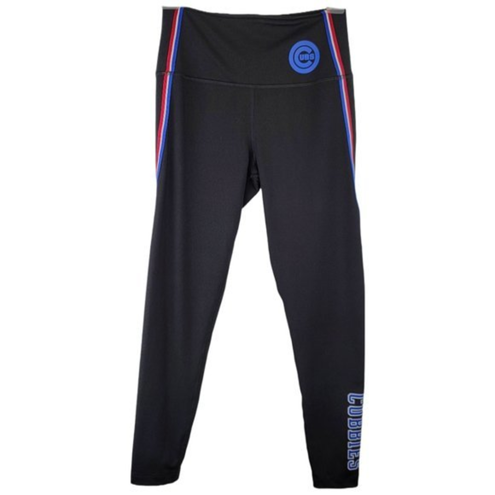 Pink Victorias Secret 5th &‎ Ocean Chicago Cubbies Leggings Black Blue X Small